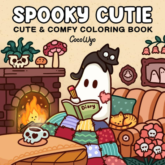 Målarbok Spooky Cutie